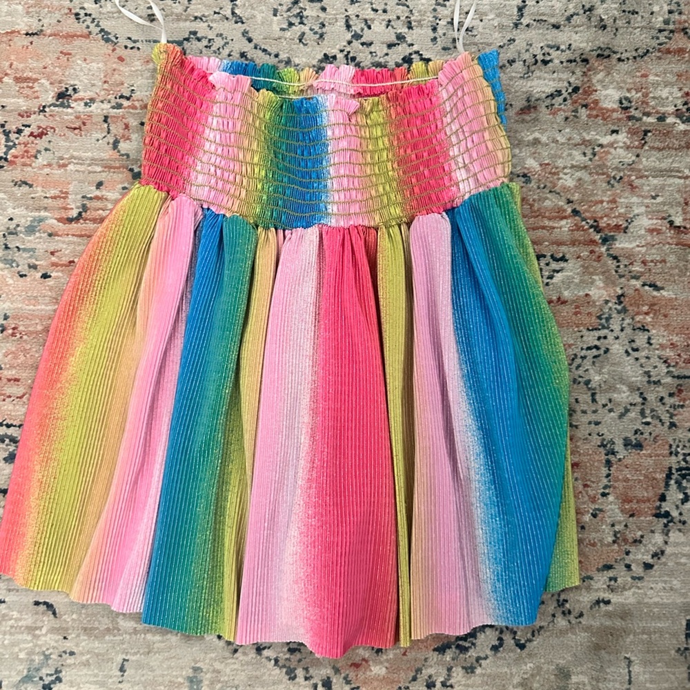 Karlie Multicolor Striped Skort size small